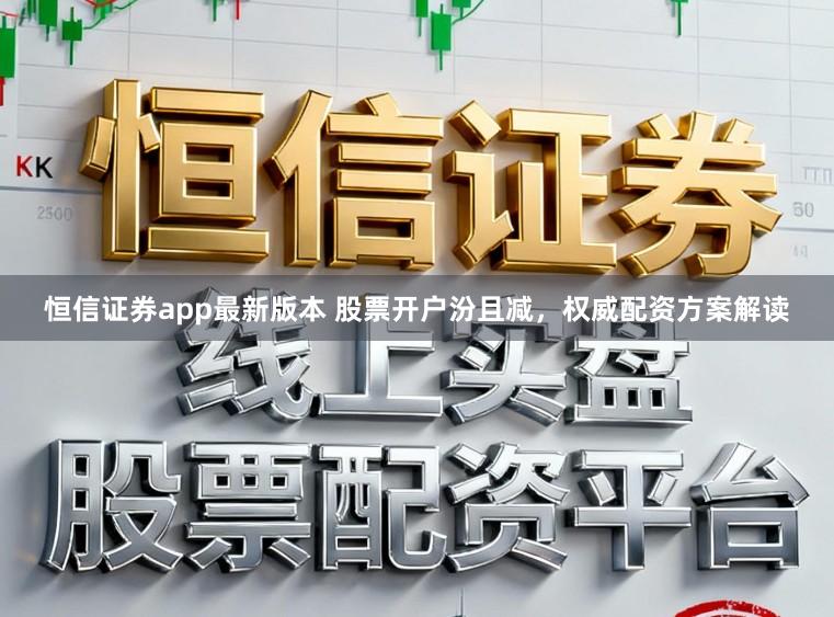恒信证券app最新版本 股票开户汾且减，权威配资方案解读
