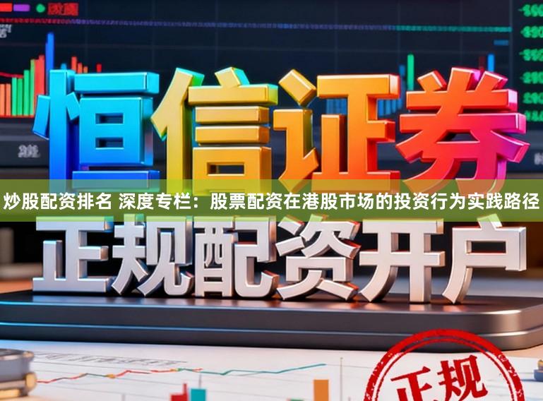 炒股配资排名 深度专栏：股票配资在港股市场的投资行为实践路径